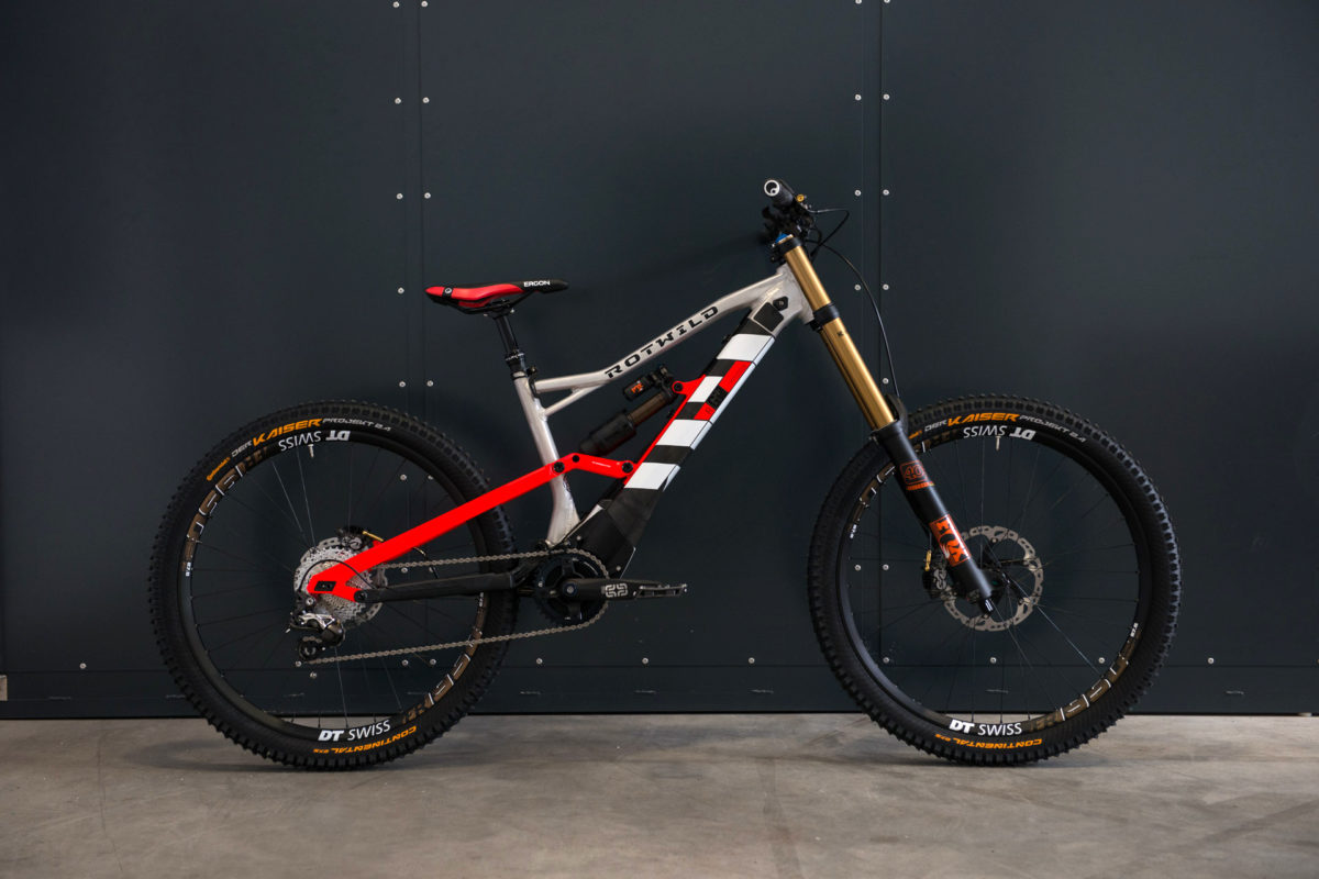 Neues Downhill E-MTB: Rotwild präsentiert das R.G+ FS