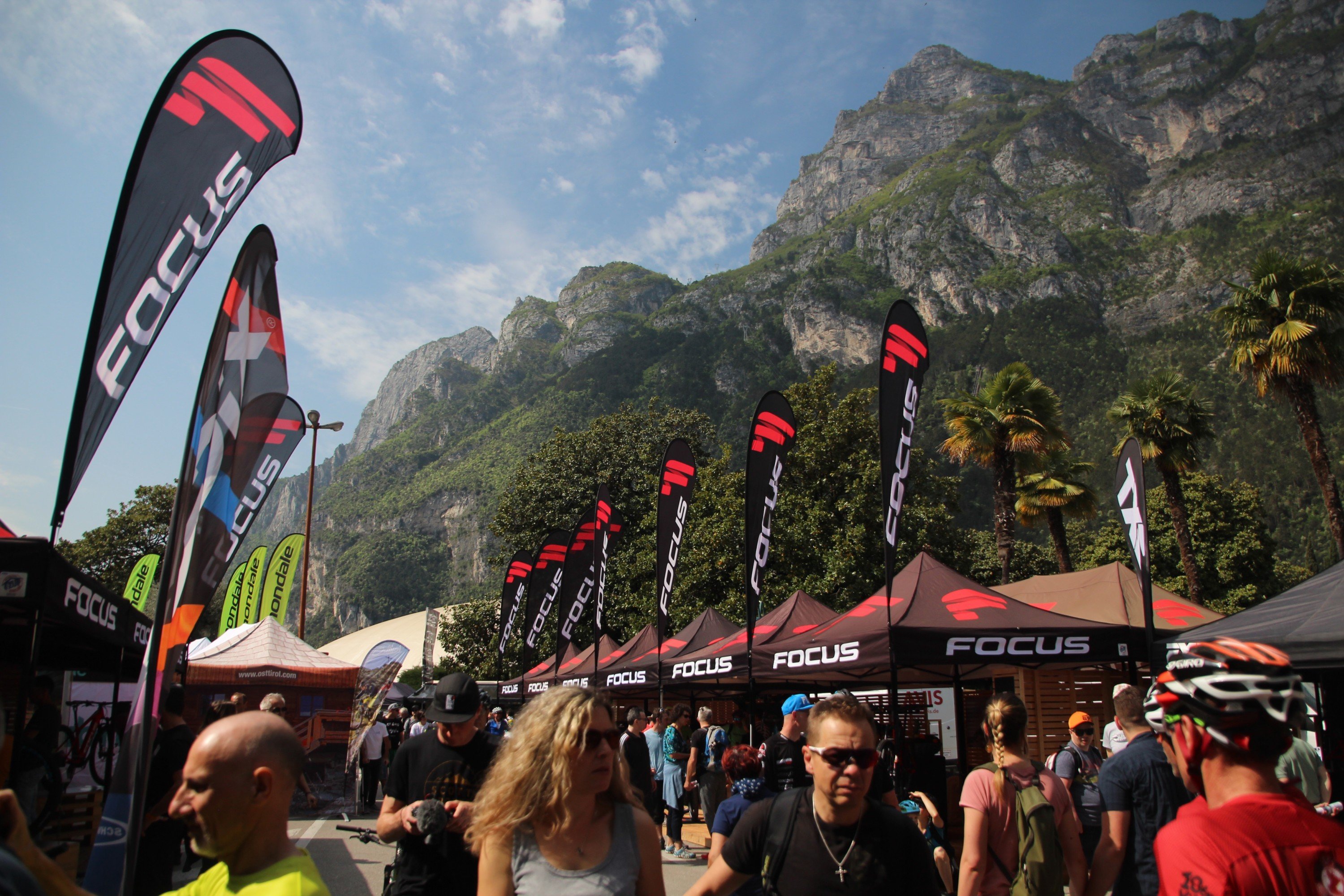 Impressionen vom Bike Festival in Riva: Beim Bike Festival in Riva ist immer was los