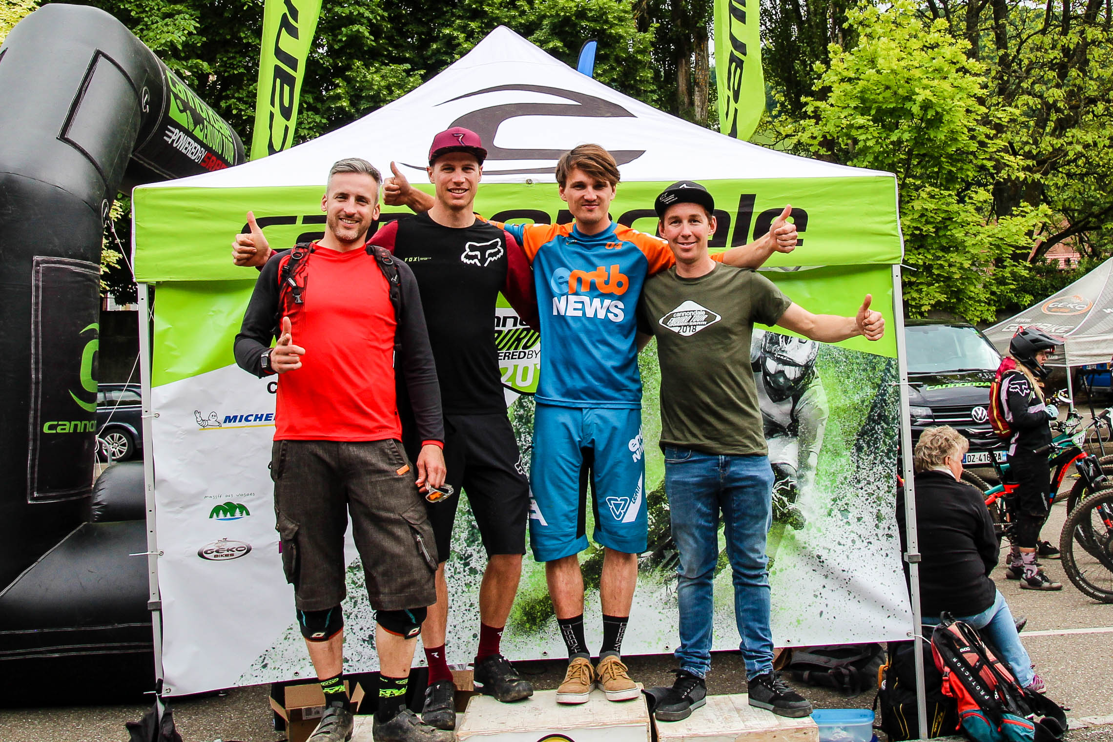 Rennbericht: Cannondale Enduro Tour in Saint Marie aux Mines: Mit Jérôme Clementz im Rennmodus