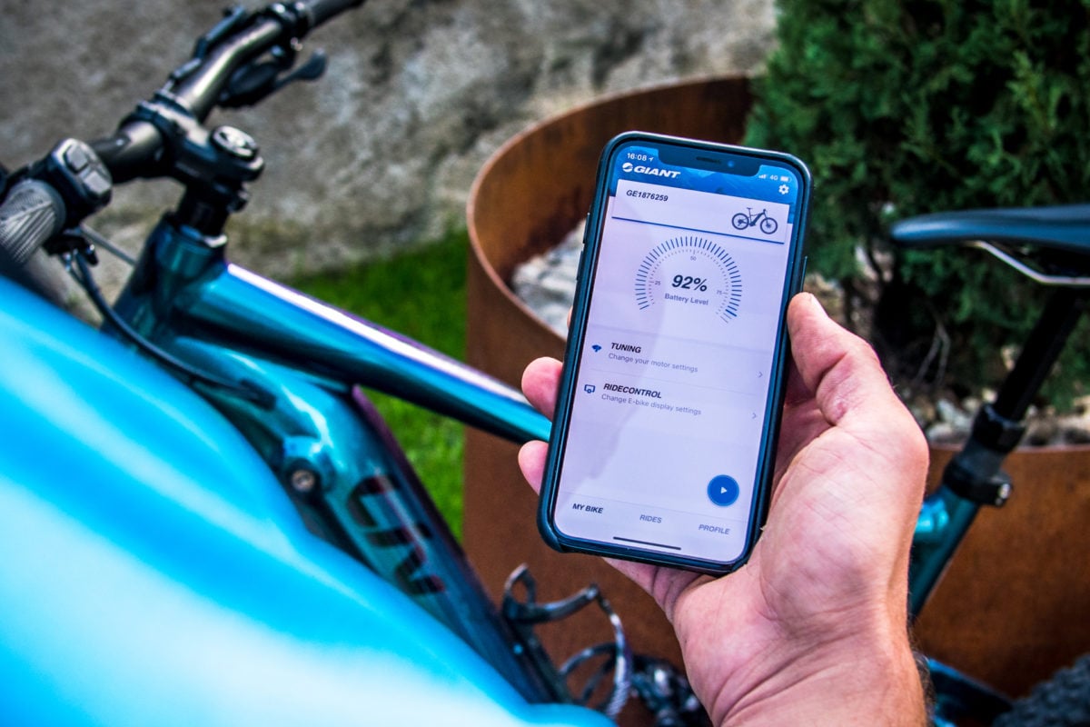 Giant RideControl App: Smarte App zum Personalisieren deines E-Bikes