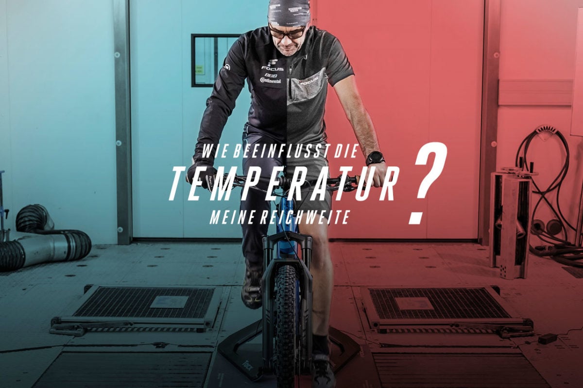 Reichweite mit dem E-MTB: Wie beeinflusst die Temperatur meine Reichweite?