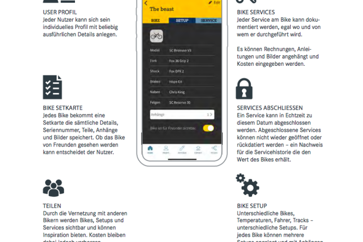 dirtley „Maintain it“-App: Digitales Scheckheft fürs E-Bike