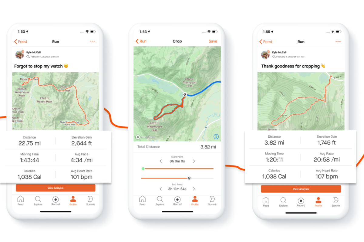 Neues bei Strava: Überarbeiteter Feed, beschneidbare Fahrten und Apple Watch-Support