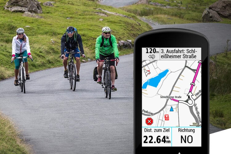 Garmin Edge Update: Neue Karten für Garmin GPS-Radcomputer