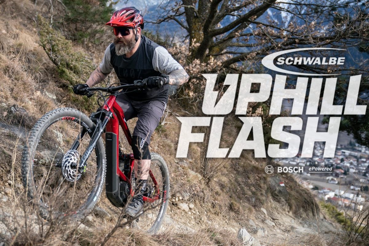 Schwalbe Uphill Flash: 1. Uphill-Rennen startet auf Skipiste