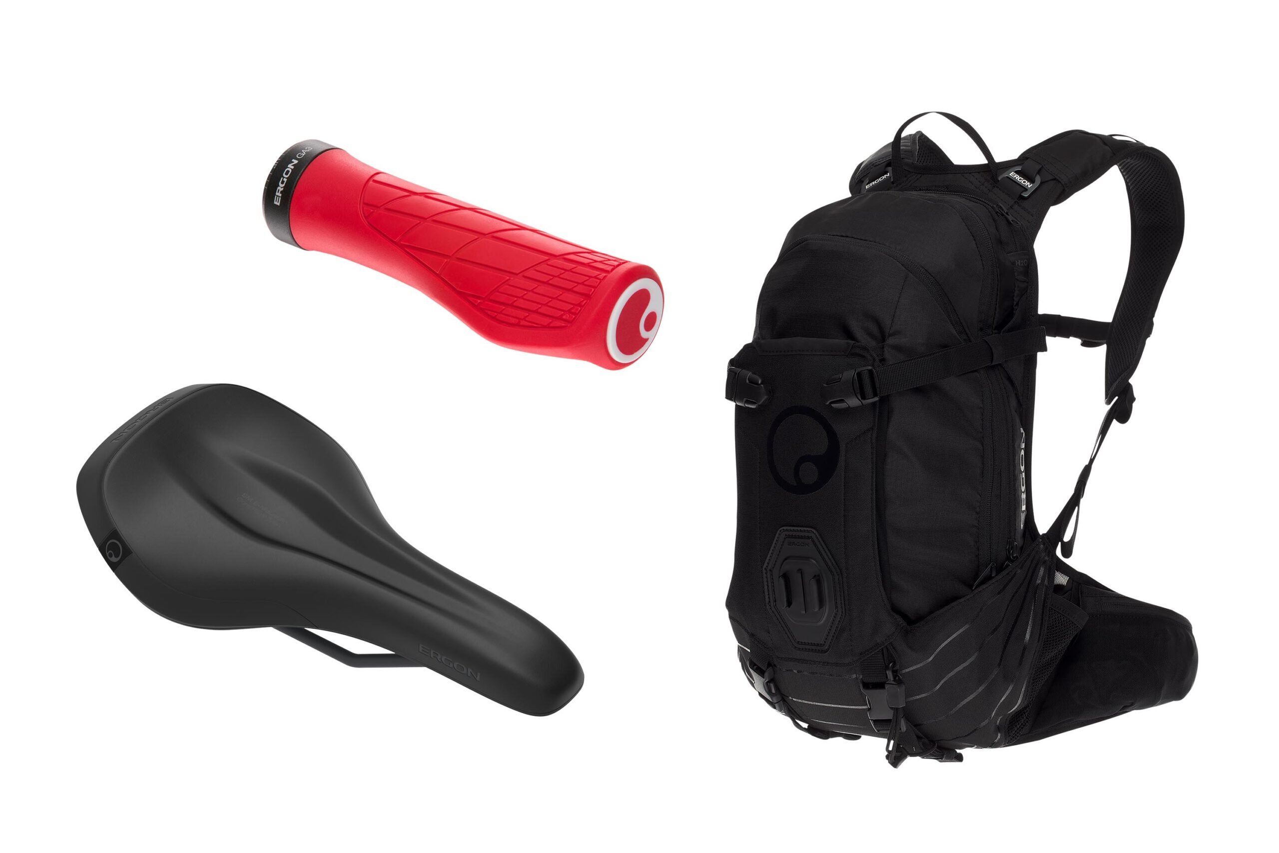 Adventsverlosung für WBR [Gewinn 5/7, Woche 2]: Griffe, Sattel und Rucksack von Ergon