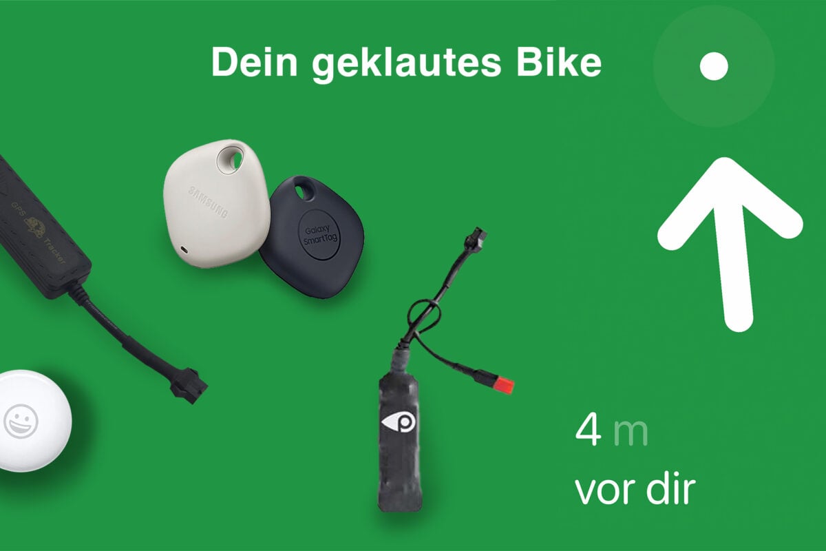 E-Bike Tracker: Gestohlene E-Bikes finden mit GPS?