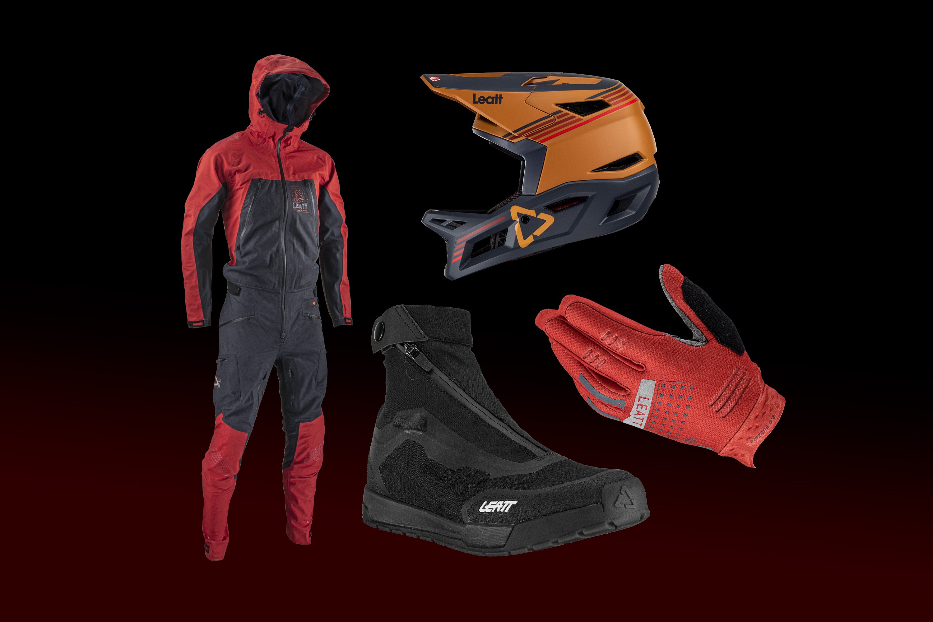 Adventsverlosung für WBR [Gewinn 3/7, Woche 4]: Leatt Helm, Schuhe, Mono Suit & Handschuhe