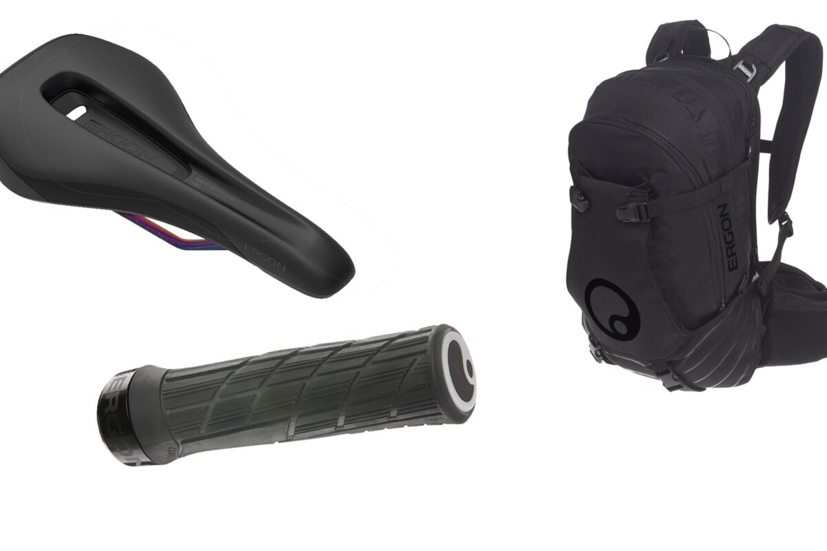 Adventsverlosung für WBR [Woche 1]: Ergon Ergonomie-Bundle mit MTB-Sattel, Griffen, Rucksack und Protektor